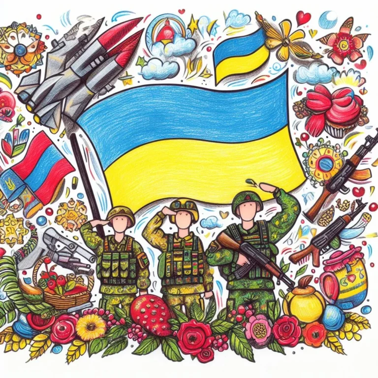 Малюнки дітей для ЗСУ: 60 надихаючих ідей та прикладів